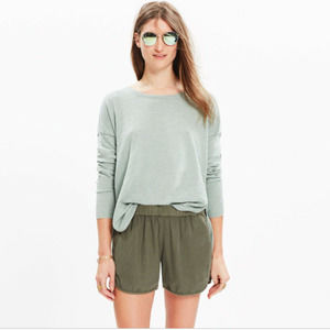Madewell Clearweather Pullover Sweater S mint
